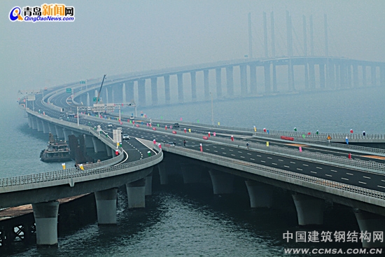青岛胶州湾大桥（青岛新闻网记者 周琦 摄）